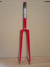 Forcella da strada cromata Shimano Spline CR-MO - 28" - 1" filettata mai usata