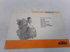 KTM 625 SM  sxc 640 Adventure Duke LC4 660 Smc 05 catalogo ricambi mot. 3208175