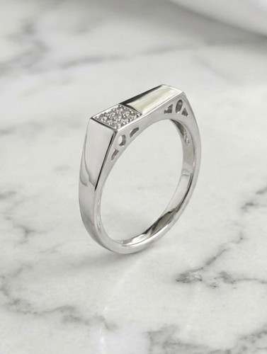 Anello zirconi pietre - anello, taglio