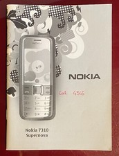 Manuale d'uso Libretto Istruzioni Cellulare NOKIA 7310