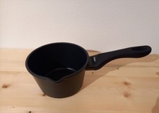 PENTOLINO / PENTOLA RISOLI' manico, BLACKplus-alluminio [presso]fuso, Ø 16-h 9,5