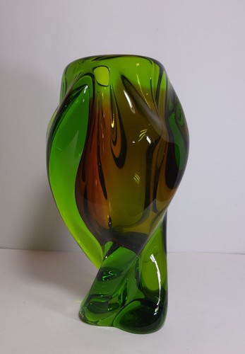 Vaso vetro sommerso murano - sommerso,