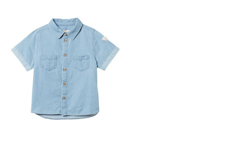 Steiff camicia jeans blu - steiff, jeans,