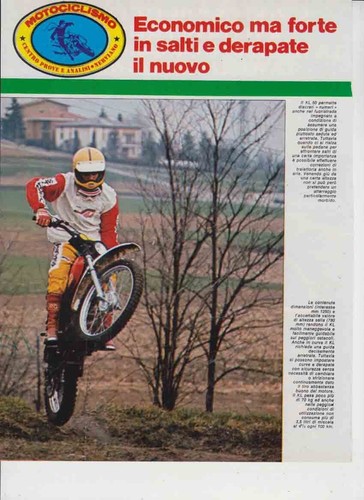 Advertising test moto garelli - ,