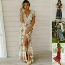 Maxi abito donna BOHO taglie