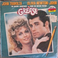 Grease Colonna Sonora John Travolta Olivia Newton John 2XLP Vinile 33 Giri Prima