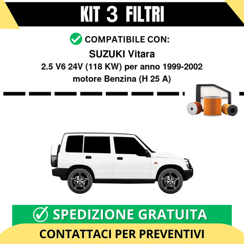 Kit filtri tagliando per - filtri,
