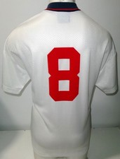 INGHILTERRA originale Umbro shirt qualifica Mondiali 1994 jersey trikot 93-94 GASCOIGNE