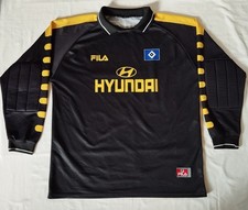 maglia calcio HSV Hamburg 1998/99 portiere Fila taglia L vintage gk shirt trikot