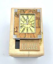 Travel alarm clock "Sveglietta" Alviero Martini 1 Classe New Old Stock in box.