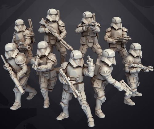 Star wars legioni miniatures - star,