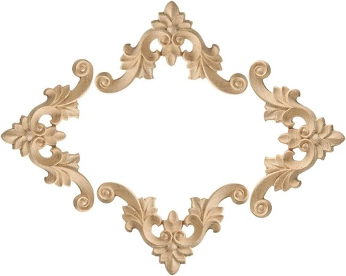 Pezzi applique legno - pezzi,