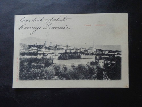 Cartolina torino ivrea - torino,