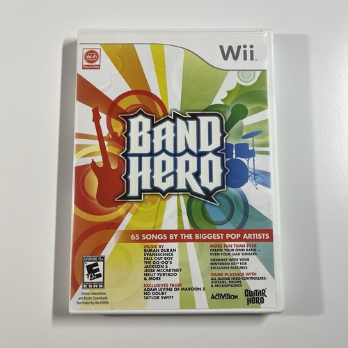 Band hero nintendo wii - band,