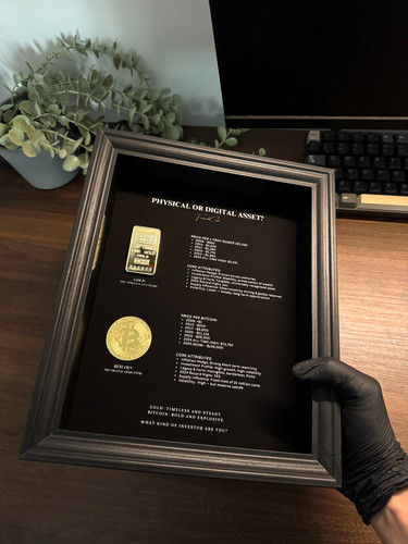 Cornice oro bitcoin di - bitcoin,