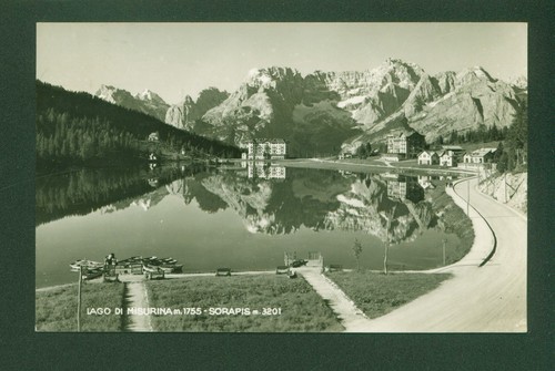 Lago misurina - lago, di