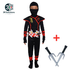 Costume Ninja Deluxe Black