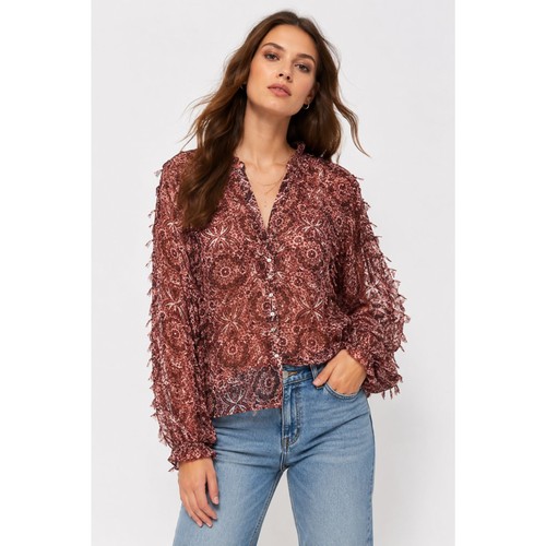 Blusa zara donna boho - blusa,