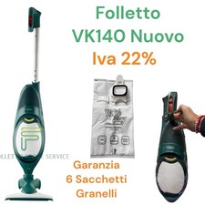 VORWERK FOLLETTO VK140 NUOVO