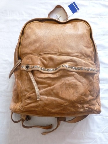 New leather backpack zaino - leather,