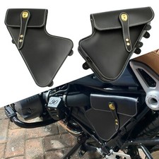 Coppia borse laterali pelle telaio laterale porta attrezzi marsupio per BMW R Nine T 2014-UP