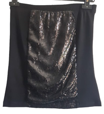 Berge nero senza spalline top