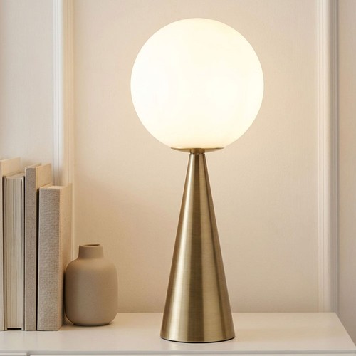 Tavolo color ottone lampada - ottone,
