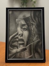 QUADRO, DISEGNO REALISTICO A