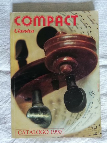 Compact classica catalogo 1990 - compact,