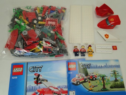 Lego city 4209 vigili del - city,