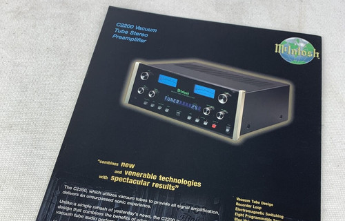 Pubblicità mcintosh c2200 - mcintosh,