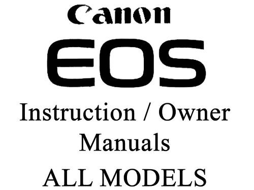 Canon eos user guide - canon,