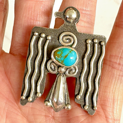 Anello navajo thunderbird - navajo,