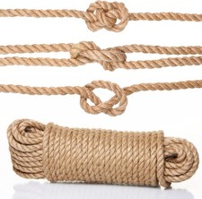 Naler 25M Corda di Canapa 6mm