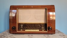 Radio a valvole restaurata - SABA FRIBURGO W3 - stereo - Bluetooth