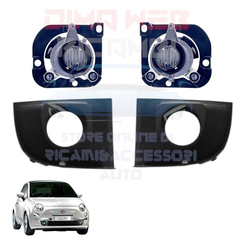 Kit coppia fendinebbia con - h3,