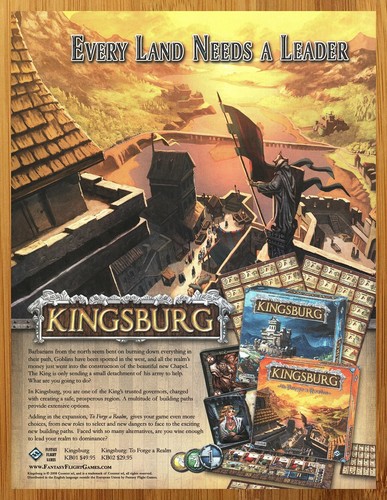 2008 kingsburg gioco tavolo - kingsburg, da