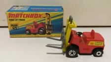 MATCHBOX SUPERFAST AUTO CAR-FORK LIFT TRUCK 15-SCATOLA/BOX-MADE IN ENGLAND-1972