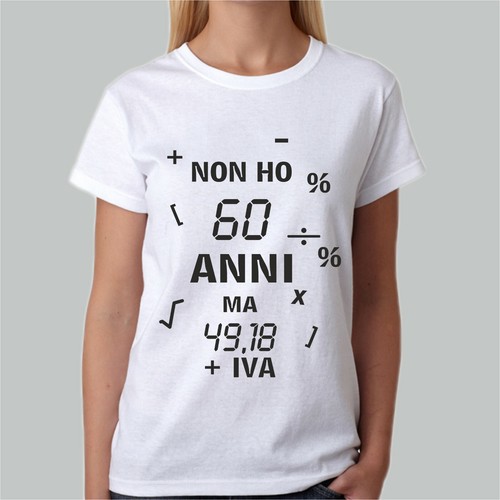 Shirt donna anni festa di - donna,