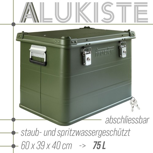 Scatola alluminio con - in,