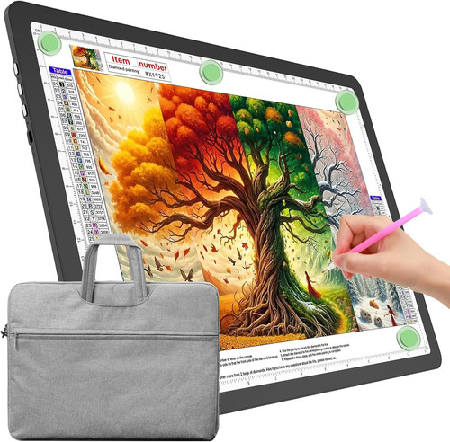 Tavolo luminoso con borsa - luminoso,
