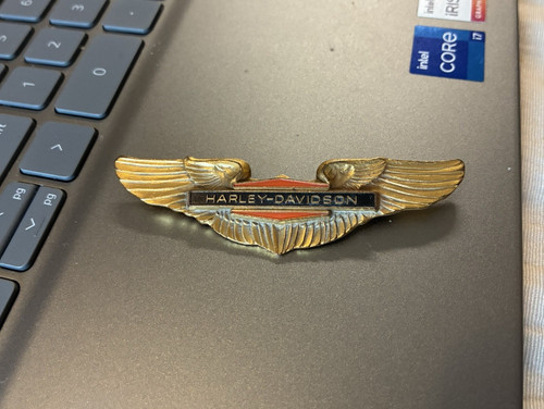 Rara spilla vintage harley - spilla,