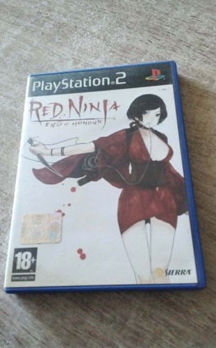 Playstation ps2 red ninja - ps2,