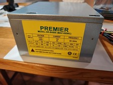 ALIMENTATORE PC ATX 450W 20+4 PIN MOLEX SATA FLOPPY 4 PIN - TESTATO FUNZIONANTE