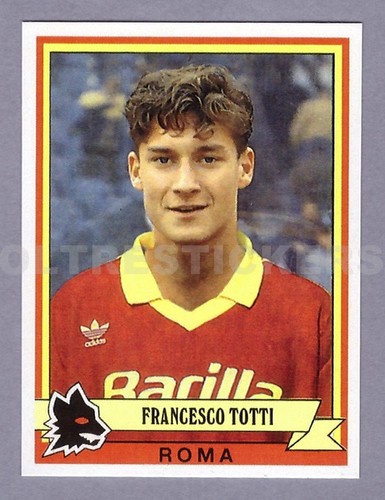 Francesco totti figurina - francesco,