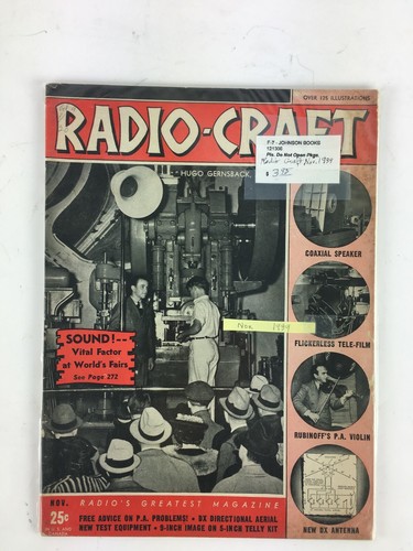 November 1939 radio craft - november,