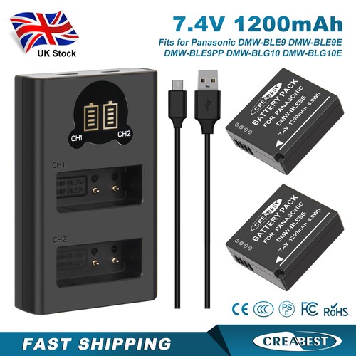 Batteria caricabatterie - 2x,