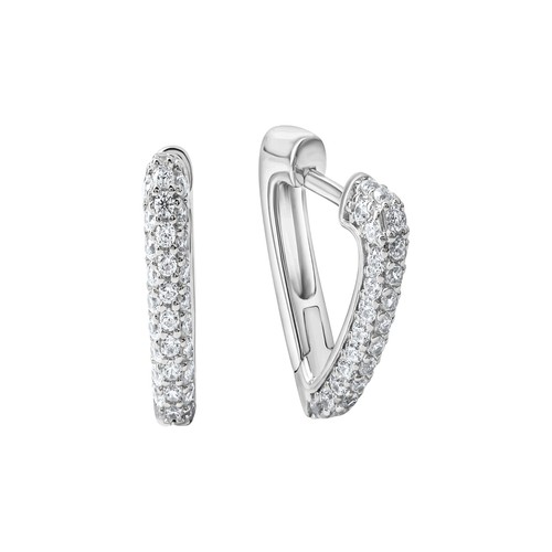 Orecchini argento celesta a - argento,