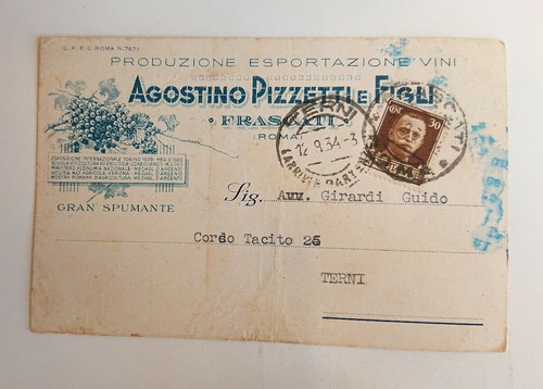 Cartolina pubblicitaria - cartolina,