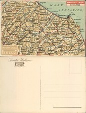 ANCONA - PUBBLICITA' IMPERMEABILI PIRELLI -DINTORNI DI ANCONA MOLTO R@R@-N.49366